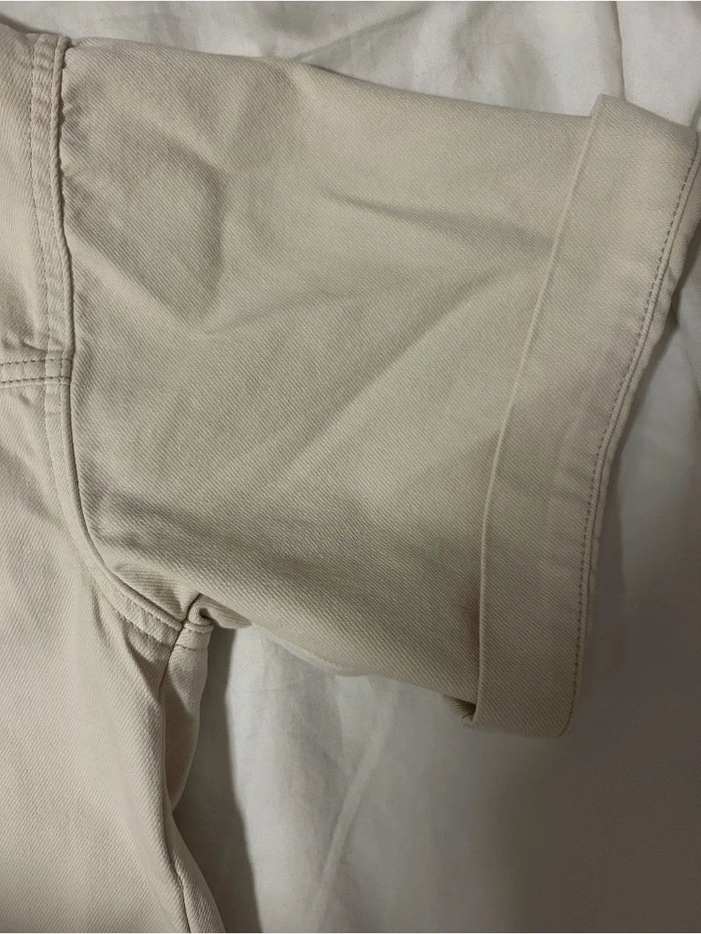 Free People Cream WidJumpsuit